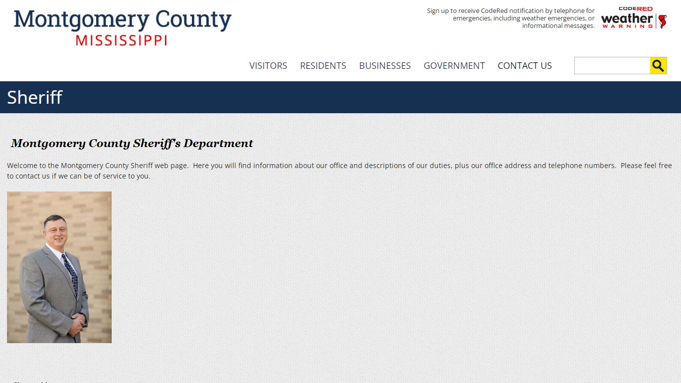 Sheriff | Montgomery County